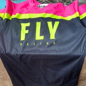 Fly Racing Pink & Black Jersey. EUC. Worn a handful of times.